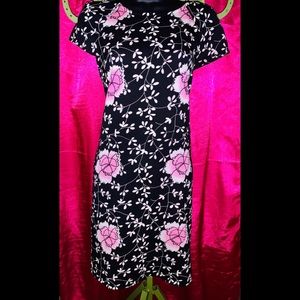Floral A-Line Dress